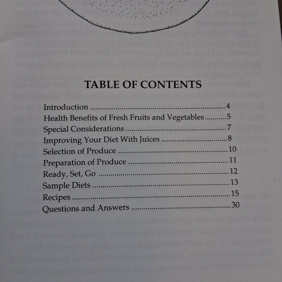 Vintage The Juiceman Fresh Juice Recipes & Menu Planner Cookbook Booklet - Picture 3 of 5